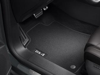 DS 4 - Set Of Front And Rear Velour Floor Mats