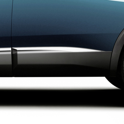Peugeot Left Rear Side Door Protector Chrome - Peugeot 5008 SUV (P87)