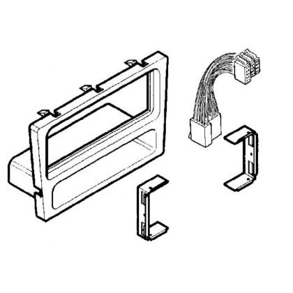 Vauxhall Vivaro A Single DIN Interior Replacement Facia Kit