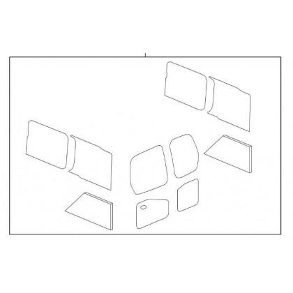 Vauxhall Combo Cargo Interior Protection - With 2 Sliding Side Doors - L2