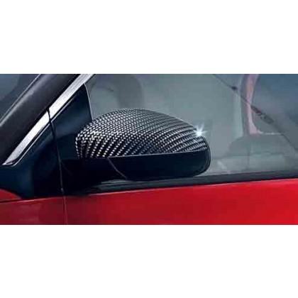 Vauxhall Corsa E 3 Outside Mirror Replacement Caps - Carbon Design