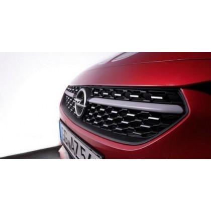 Vauxhall Corsa F / e-Corsa Grille Logobar - White