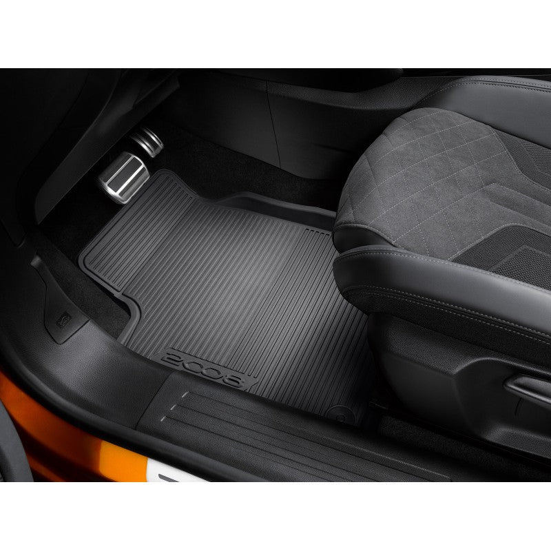 Peugeot Rubber Floor Mats Set - 2008 (P24E)