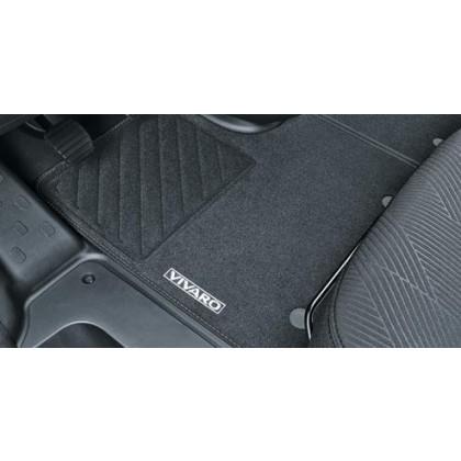 Vauxhall Vivaro B Premium Carpet Floor Mats - Second Row (w. Aux heater)