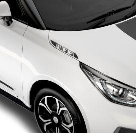 MG Trophy Black RH Bonnet Decals