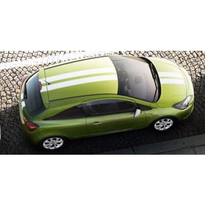 Vauxhall Corsavan Exterior Foil Decal Kit Sport, Hood & Tailgate, Casablanca White