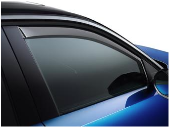 Set of two air deflectors for front doors 1693692580 Vauxhall Grandland ( OV64 ) 2004>