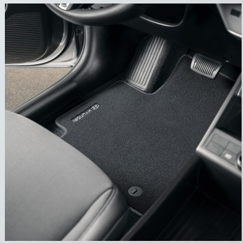 Hyundai Kona 2023 onwards Floor mats, velour, RHD BE143ADE10