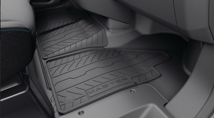 Renault Master MK4 Genuine Rubber Floor Mat Front 2 Piece 749M66056R