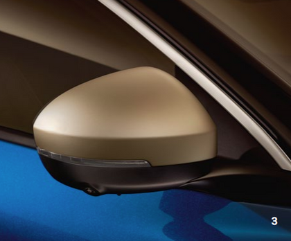 Renault Austral Gold Accent Door Mirror Cover