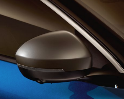 Renault Austral Satin Grey Door Mirror Cover