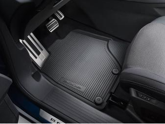 Peugeot E-3008 (P64) 2024 onwards Set of shaped rubber floor mats. FRONT AND REAR 1692435980 PHEV/BEV
