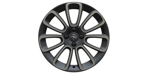 Vauxhall ADAM Alloy Wheel 7J x 17" - 4 Studs - Technical Grey/Guacamole