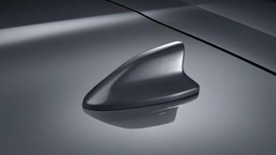 Nissan Shark Antenna with DAB, Gunmetal Grey - Micra