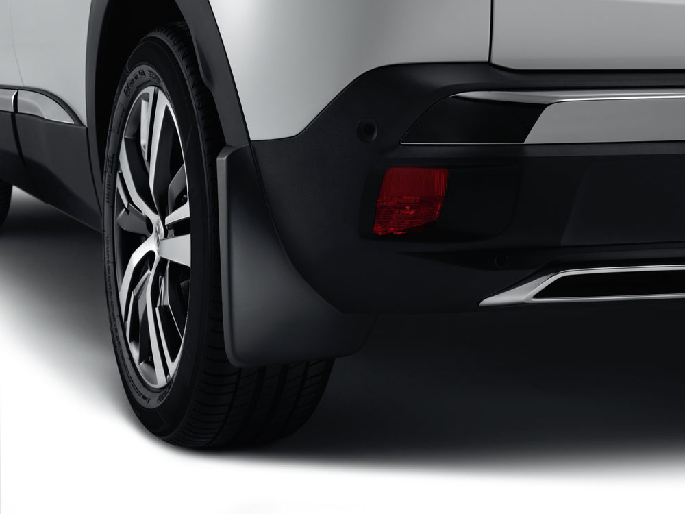 Peugeot 3008 (P84E) - Rear Mud Flaps  - with Widened Wing Trim