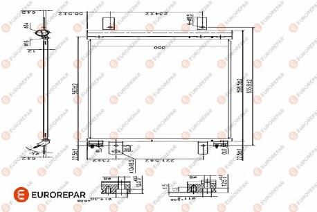 Eurorepar - Air Conditioning Condenser - 1626267380