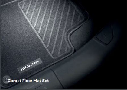 Vauxhall Mokka B (P2QO) EV - SET OF NEEDLE-PILE FLOOR MATS