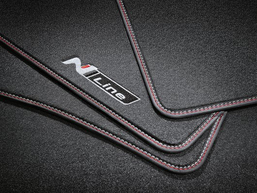 Hyundai Floor Mats, Velour, N Line logo, RHD- i10 N Line Compact