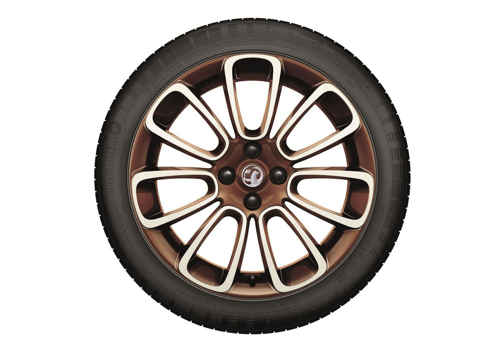 Vauxhall ADAM Alloy Wheel 7J x 17" - 4 Studs - Copper - Diamond Cut