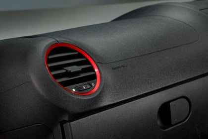 MG Round SideVent Surrounds - Red