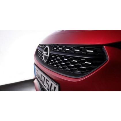 Vauxhall Corsa F / e-Corsa Grille Logobar - Gloss Black