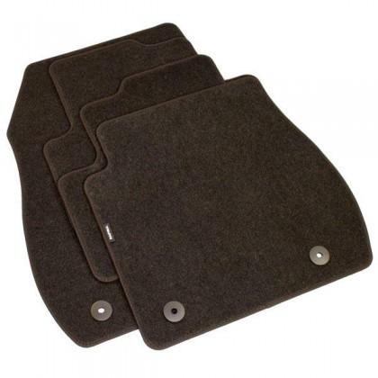 Vauxhall Zafira - Footwell Tailored Floor Mats - Economy Carpet - Cocoa