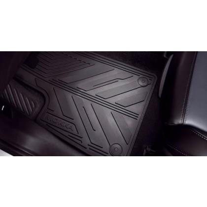 Vauxhall Mokka X Fotwell Floor Mats - Mud Rain All Weather - Jet Black