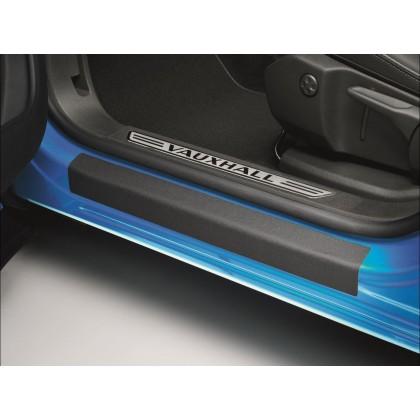 Vauxhall Grandland Front Door Sill Protection Strips Covers