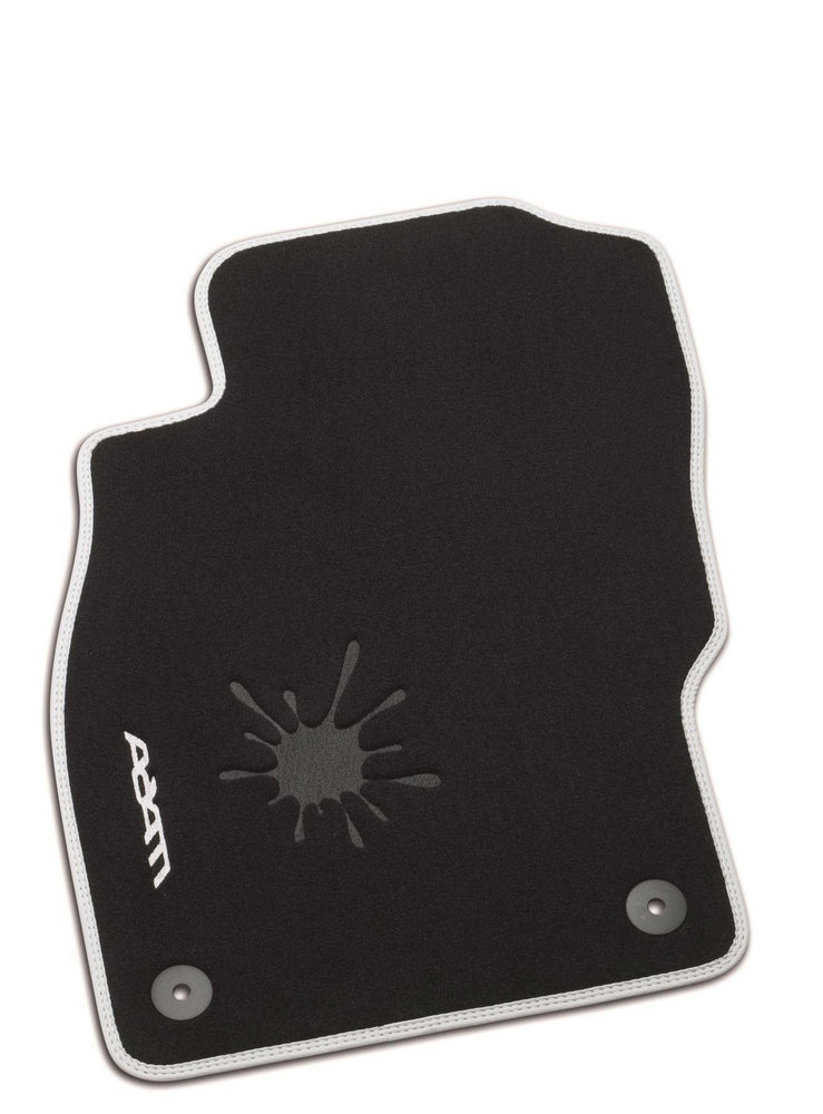 Vauxhall ADAM - Footwell Floor Mats - Carpet Velour - Black/Splat