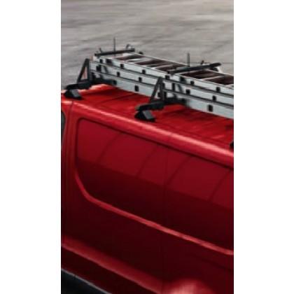 Vauxhall Vivaro B Roof Bars, Steel - Black - Storage - Set of 2 - Travel