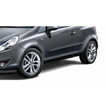 Vauxhall Corsa D 3-dr Body Side Damage Protection Moulding Kit - Metro