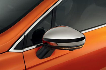 Renault Door Mirror Covers - Chrome Finish