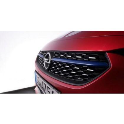 Vauxhall Corsa F / e-Corsa Grille Logobar - Voltaic Blue