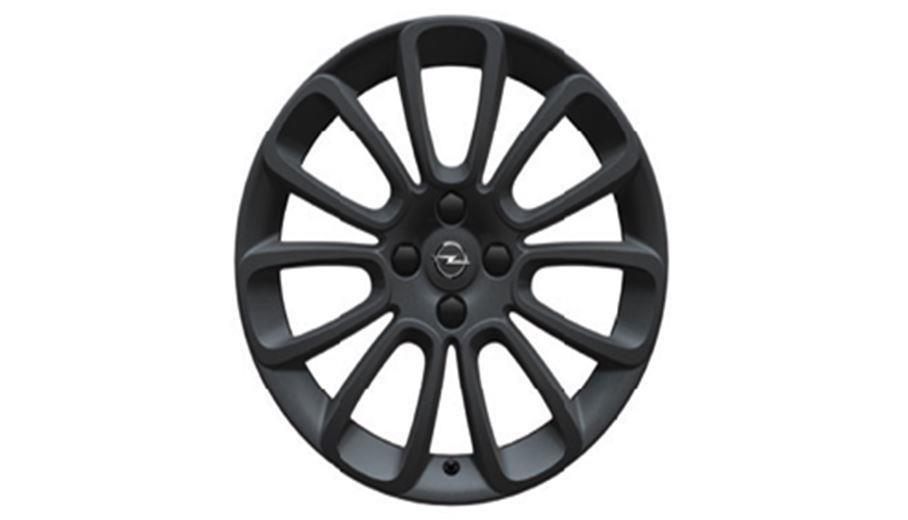 Vauxhall ADAM Alloy Wheel 7J x 17" - 4 Studs - 7 Double Spokes - Grey