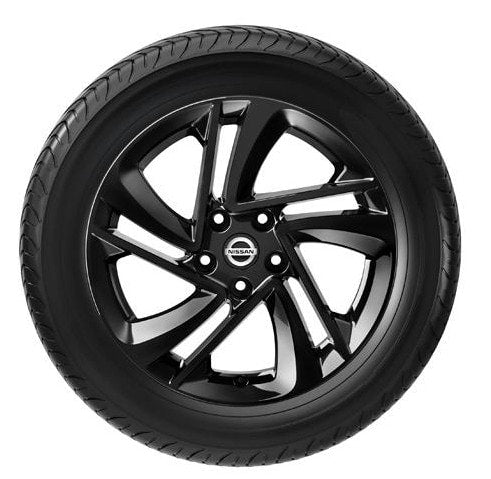 Nissan 17" Alloy Wheel Black - Snow Flake - Qashqai