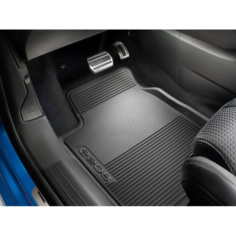 Peugeot Rubber Floor Mats (EV) - 208 P21E