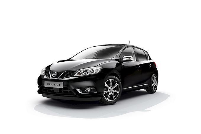 Nissan Door Sill Strips Black - Pulsar