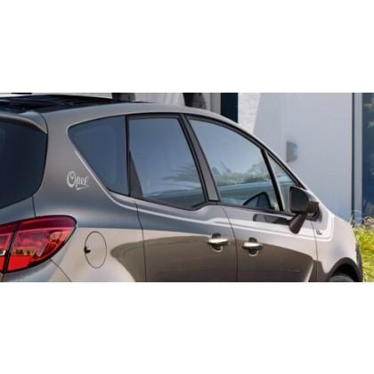 Vauxhall Meriva B Styling External Sport Style Stripes - Star Silver III