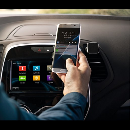 Portable Smartphone Holder - vent mounted - magnetic