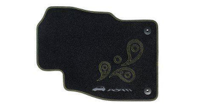 Vauxhall ADAM - Footwell Floor Mats - Carpet Velour - Black/Paisley