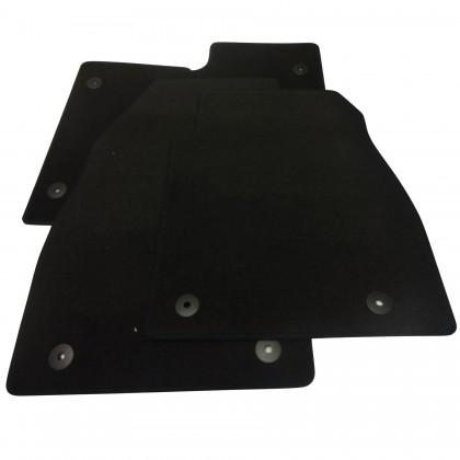Vauxhall Insignia Fine Ribbed Carpet Footwell Floor Mats - Black