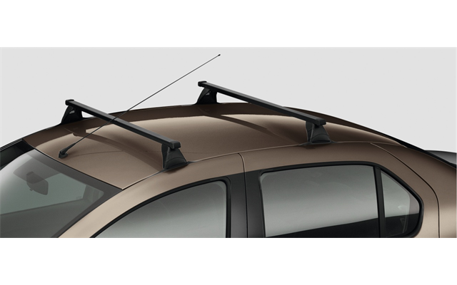 Dacia Transversal Steel Roof Bars - Logan MCV Phase 1 & 2 (without roof rails)