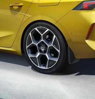 Vauxhall Astra L (05) - Rear Mud Flap Set