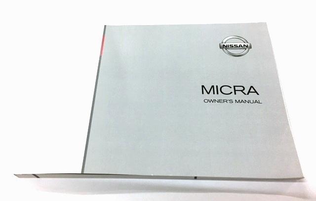 Nissan Owners Manual English - Micra
