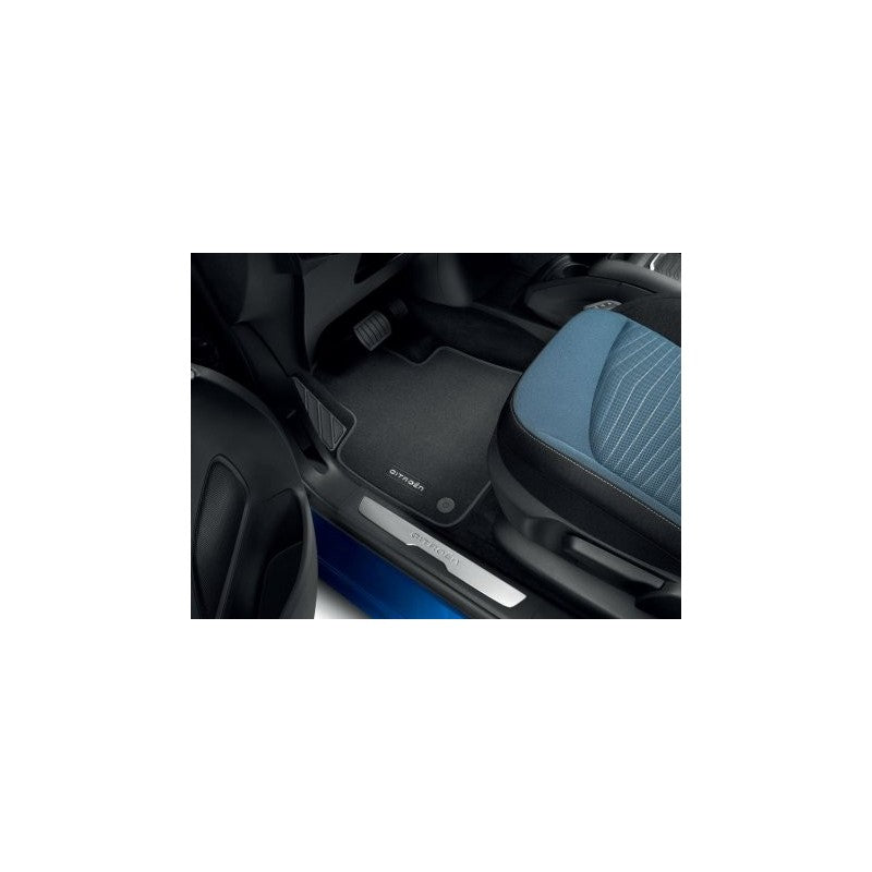 Citroen C4 Picasso / C4 Spacetourer (B78) - Needle-Pile Floor Mats - Citroen Logo