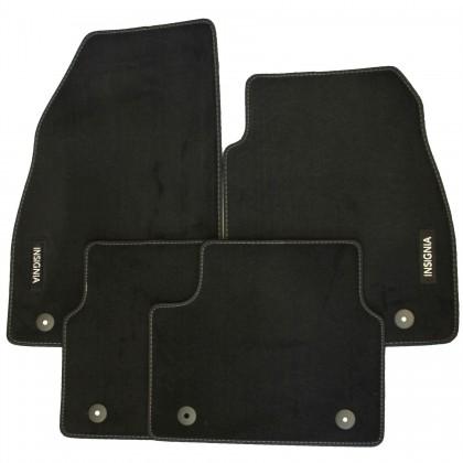 Vauxhall Insignia A Carpet Footwell Mats Tailored Fitted Black Set of 4