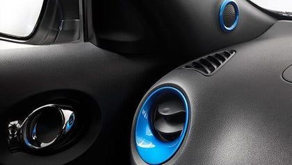 Nissan Air Vent & Tweeter Surrounds Blue - Juke
