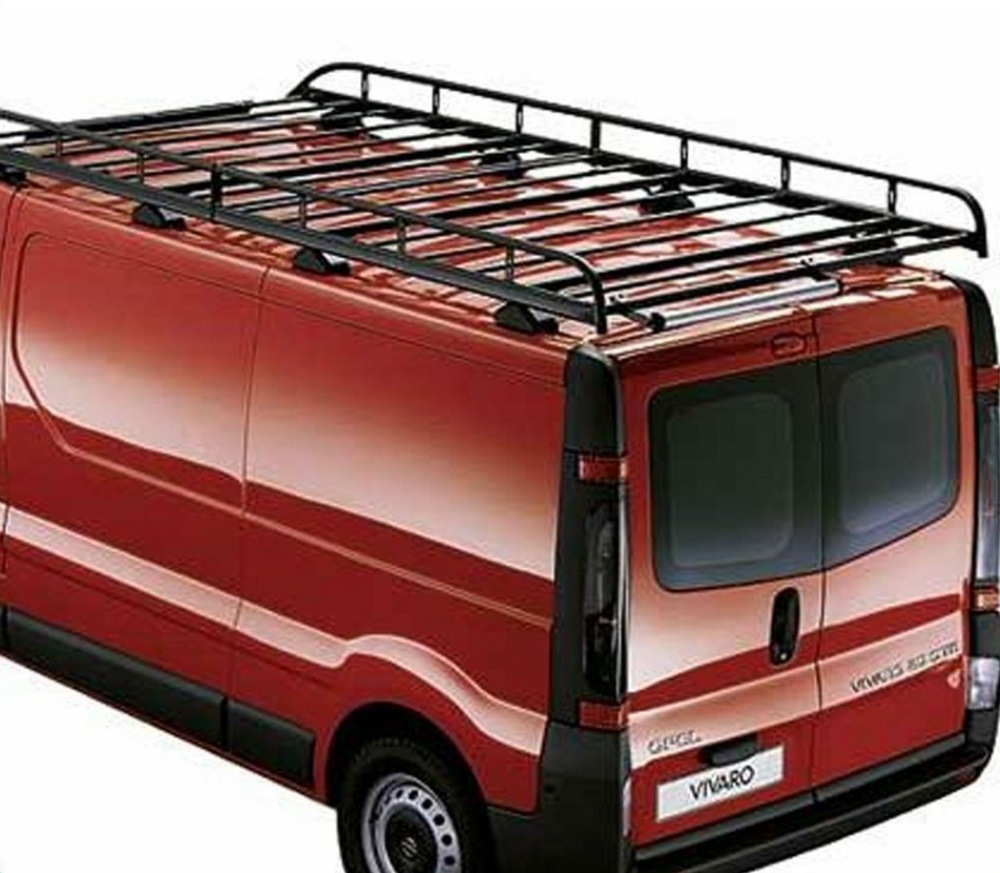 Vauxhall Vivaro A Roof Rack (Including Roller) - SWB - Standard Roof (Rear Doors)