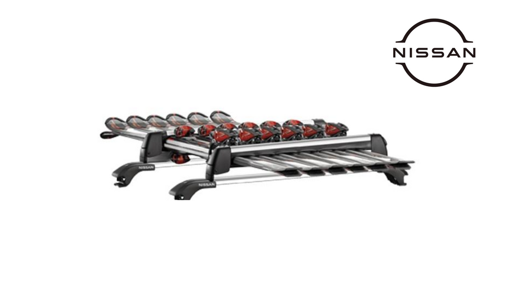 Nissan Ski Carrier Slide-Able For Up To 6 Pairs