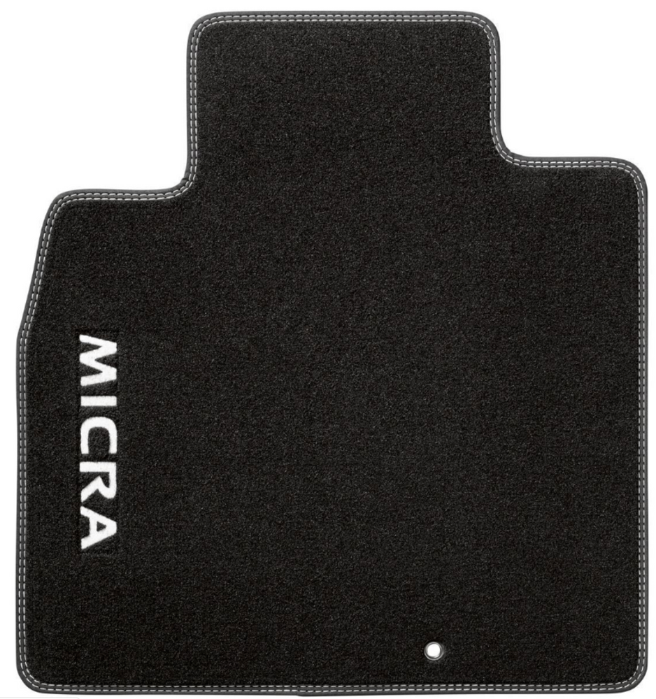 Nissan Velour Mats - White Micra